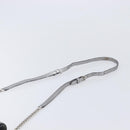 Miu Miu Shoulder Bag Leather Silver Auth 210923A-8