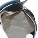 LOEWE Puzzle Hand Bag Leather 2way Blue Silver Auth 210927SAM-22