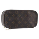 LOUIS VUITTON Monogram Trousse Brush PM Cosmetic Pouch M47510 LV Auth 210928-1