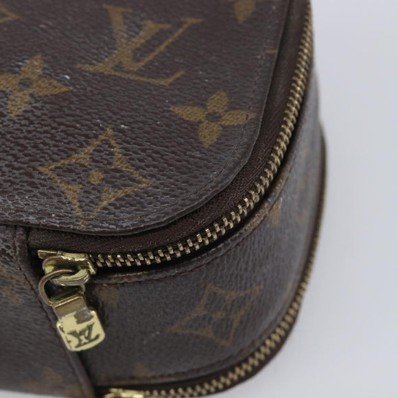 LOUIS VUITTON Monogram Trousse Brush PM Cosmetic Pouch M47510 LV Auth 210928