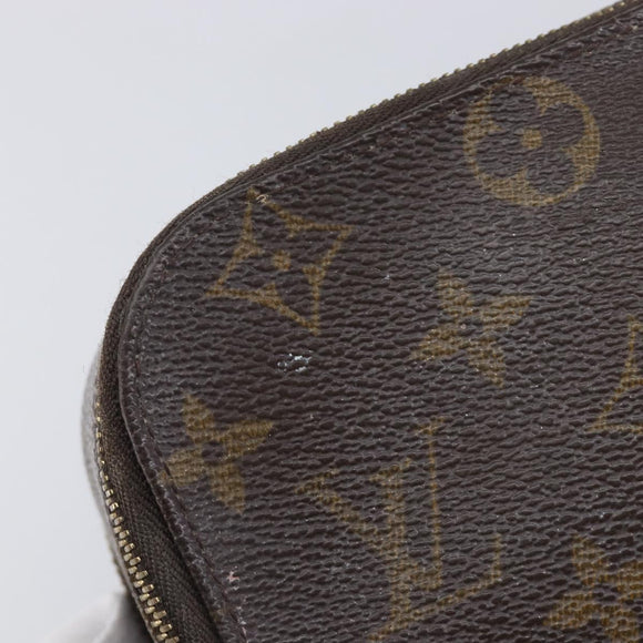 LOUIS VUITTON Monogram Trousse Brush PM Cosmetic Pouch M47510 LV Auth 210928