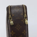 LOUIS VUITTON Monogram Trousse Brush PM Cosmetic Pouch M47510 LV Auth 210928-13