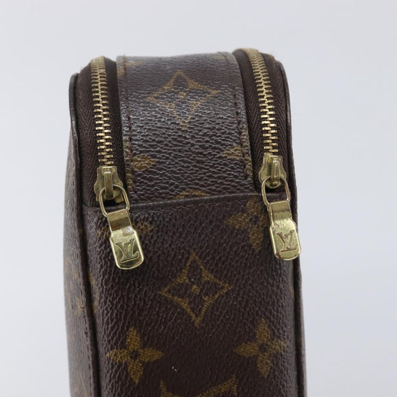 LOUIS VUITTON Monogram Trousse Brush PM Cosmetic Pouch M47510 LV Auth 210928