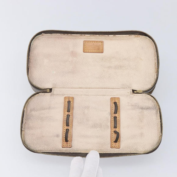 LOUIS VUITTON Monogram Trousse Brush PM Cosmetic Pouch M47510 LV Auth 210928