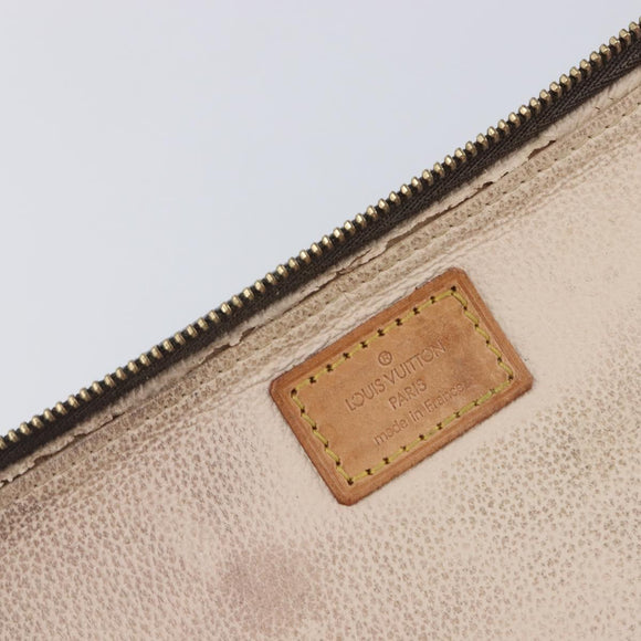 LOUIS VUITTON Monogram Trousse Brush PM Cosmetic Pouch M47510 LV Auth 210928