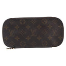 LOUIS VUITTON Monogram Trousse Brush PM Cosmetic Pouch M47510 LV Auth 210928-2