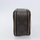 LOUIS VUITTON Monogram Trousse Brush PM Cosmetic Pouch M47510 LV Auth 210928-4