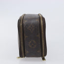 LOUIS VUITTON Monogram Trousse Brush PM Cosmetic Pouch M47510 LV Auth 210928-5