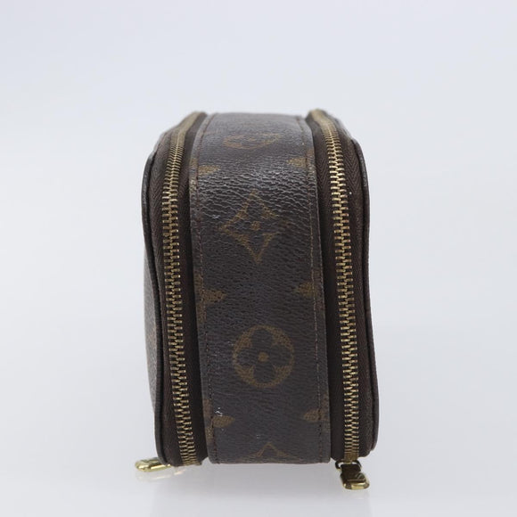 LOUIS VUITTON Monogram Trousse Brush PM Cosmetic Pouch M47510 LV Auth 210928