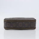 LOUIS VUITTON Monogram Trousse Brush PM Cosmetic Pouch M47510 LV Auth 210928-6