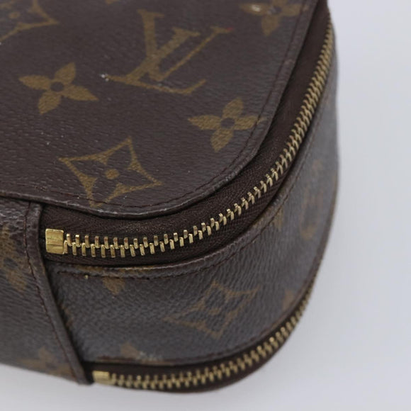 LOUIS VUITTON Monogram Trousse Brush PM Cosmetic Pouch M47510 LV Auth 210928