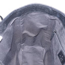 GUCCI GG Canvas Tote Bag Black Silver 113019 Auth 210930A-17