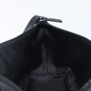 GUCCI GG Canvas Accessory Pouch Black Silver 07198 Auth 210932A-18