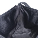 GUCCI GG Canvas Accessory Pouch Black Silver 07198 Auth 210932A-19
