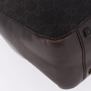 GUCCI GG Canvas Tote Bag Black 101920 Auth 210940A-11