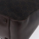GUCCI GG Canvas Tote Bag Black 101920 Auth 210940A-12