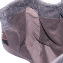GUCCI GG Canvas Tote Bag Black 101920 Auth 210940A-17