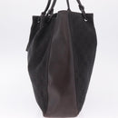 GUCCI GG Canvas Tote Bag Black 101920 Auth 210940A-4
