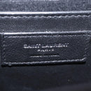 Saint Laurent Chain Shoulder Bag Leather Pink Silver Auth 210941M-19