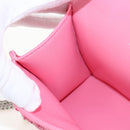 Balenciaga Hourglass XS Hand Bag Leather Sequins 2way Pink Silver Auth 210952SAM-25