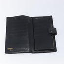 CHANEL Matelasse Long Wallet Caviar Skin Black Gold CC Auth 210957V-13