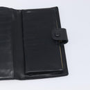 CHANEL Matelasse Long Wallet Caviar Skin Black Gold CC Auth 210957V-14