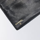 CHANEL Matelasse Long Wallet Caviar Skin Black Gold CC Auth 210958V-16