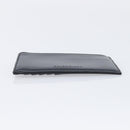 Balenciaga Fragment case Card Case Leather Black Silver 664044 Auth 210959A-7