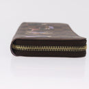 LOUIS VUITTON Damier Ebene Zippy Wallet Long Wallet N63004 LV Auth 210960M-4
