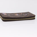 LOUIS VUITTON Damier Ebene Zippy Wallet Long Wallet N63004 LV Auth 210960M-6