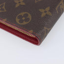 LOUIS VUITTON Monogram Cherry Porte Monnaie Zip Long Wallet M95006 Auth 210961M-11