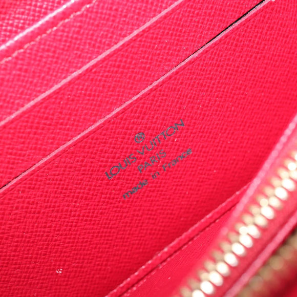 LOUIS VUITTON Monogram Cherry Porte Monnaie Zip Long Wallet M95006 Auth 210961M
