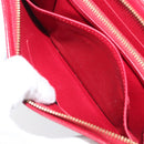 LOUIS VUITTON Monogram Cherry Porte Monnaie Zip Long Wallet M95006 Auth 210961M-16