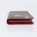 LOUIS VUITTON Monogram Cherry Porte Monnaie Zip Long Wallet M95006 Auth 210961M-4