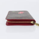 LOUIS VUITTON Monogram Cherry Porte Monnaie Zip Long Wallet M95006 Auth 210961M-5