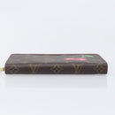LOUIS VUITTON Monogram Cherry Porte Monnaie Zip Long Wallet M95006 Auth 210961M-7