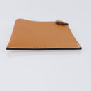 HERMES Tarmac PM Passport Case Leather Beige Auth 210965M-7