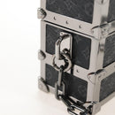 LOUIS VUITTON Monogram Eclipse AirPods Pro Trunk Box Case M77167 Auth 210969SAM-18