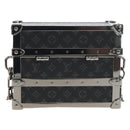 LOUIS VUITTON Monogram Eclipse AirPods Pro Trunk Box Case M77167 Auth 210969SAM-2