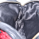 Miu Miu Hand Bag Leather 2way Black Gold Tone Auth 210983V-24