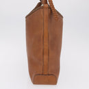 GUCCI Shoulder Bag Leather Brown Gold Tone 257026 Auth 210984A-6