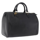 LOUIS VUITTON Epi Speedy 30 Hand Bag Noir black M43002 LV Auth 210985V-1