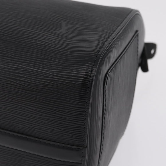 LOUIS VUITTON Epi Speedy 30 Hand Bag Noir black M43002 LV Auth 210985V