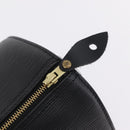 LOUIS VUITTON Epi Speedy 30 Hand Bag Noir black M43002 LV Auth 210985V-14