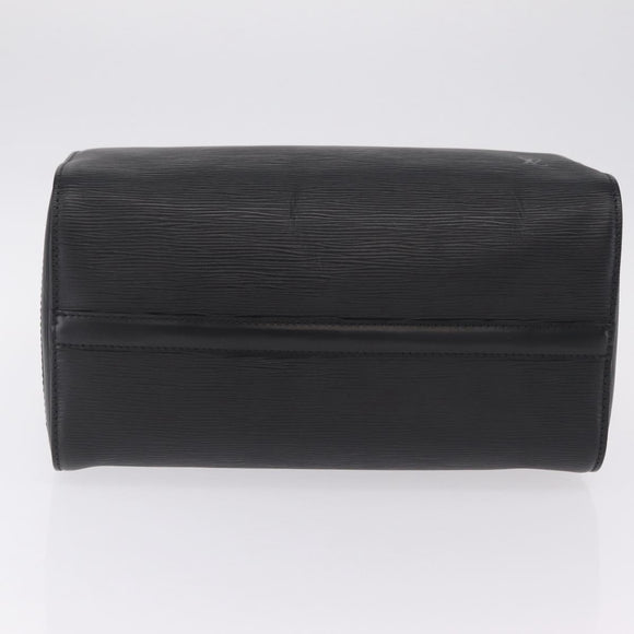LOUIS VUITTON Epi Speedy 30 Hand Bag Noir black M43002 LV Auth 210985V