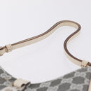 GUCCI GG Canvas Jackie Shoulder Bag Gray Silver 001 3876 Auth 210994V-9