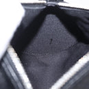GUCCI Blondy Shoulder Bag Leather Black Silver 700170 Auth 210996V-18