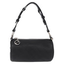 GUCCI Blondy Shoulder Bag Leather Black Silver 700170 Auth 210996V-2