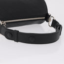 GUCCI Blondy Shoulder Bag Leather Black Silver 700170 Auth 210996V-7