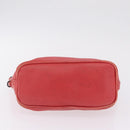Bottega Veneta Shoulder Bag Leather Red 114088 Auth 210999-10